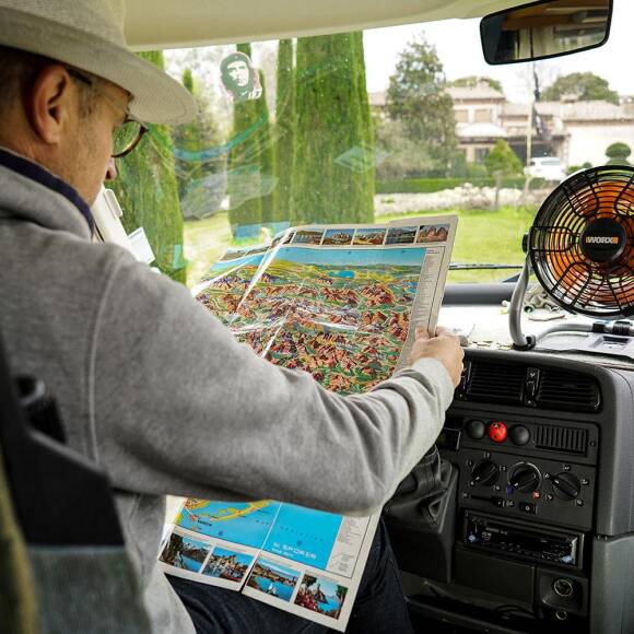 WORX WX095 20Volt 2.0Ah. Li-ion 242mm Profesyonel Hibrit Şantiye Fanı/Vantilatör - 5