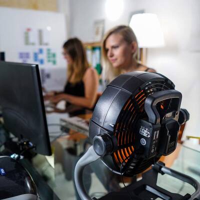 WORX WX095 20Volt 2.0Ah. Li-ion 242mm Profesyonel Hibrit Şantiye Fanı/Vantilatör - 7