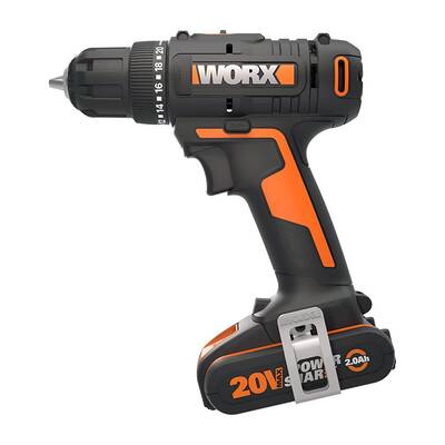 WORX WX100 20Volt/2.0Ah. Li-ion Tek Akülü Profesyonel Şarjlı Matkap - Worx (1)