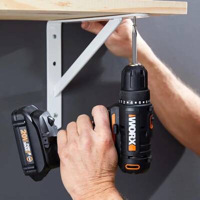 WORX WX100 20Volt/2.0Ah. Li-ion Tek Akülü Profesyonel Şarjlı Matkap - Thumbnail
