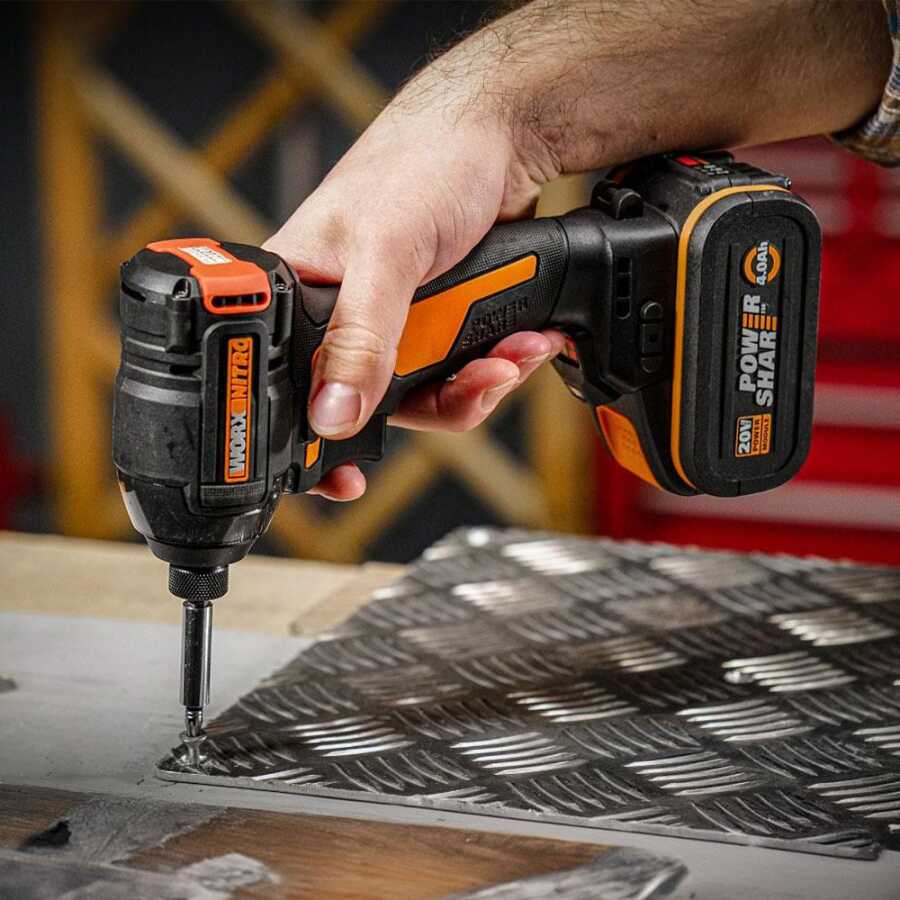WORX WX265 20Volt 2.0Ah Li-ion Çift Akülü 200Nm Kömürsüz