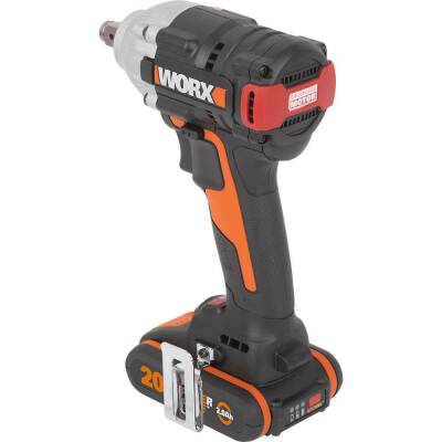 WORX WX272 20Volt/2.0Ah Li-ion Çift Akülü Şarjlı 300Nm Kömürsüz Profesyonel Somun Sıkma - Worx (1)