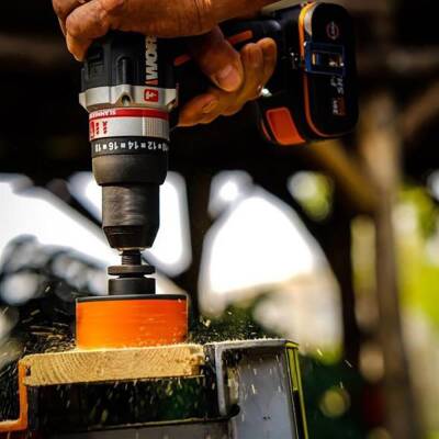 WORX WX354.4SET 20Volt/4.0Ah Li-ion Çift Akülü Kömürsüz Profesyonel Şarjlı Darbeli Matkap + DA01903 201 Parça Delme/Vidalama Uç Seti - Worx (1)