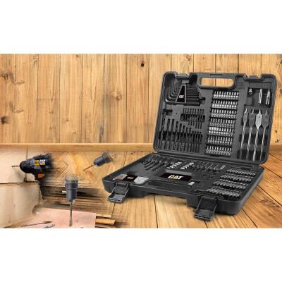 WORX WX354.4SET 20Volt/4.0Ah Li-ion Çift Akülü Kömürsüz Profesyonel Şarjlı Darbeli Matkap + DA01903 201 Parça Delme/Vidalama Uç Seti - 7