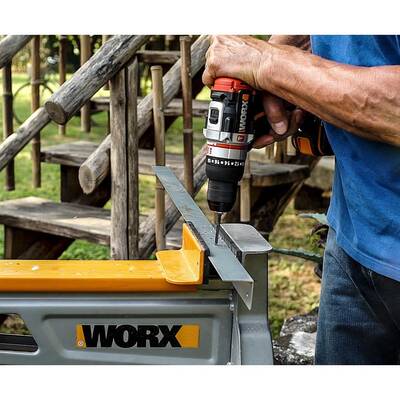 WORX WX354.9 20Volt Kömürsüz Profesyonel Darbeli Şarjlı Matkap (Akü Dahil Değildir) - 3