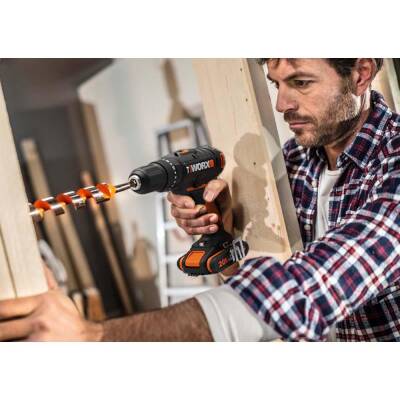 WORX WX370.9 20Volt Profesyonel Şarjlı Darbeli Matkap (Akü Dahil Değildir) - 5