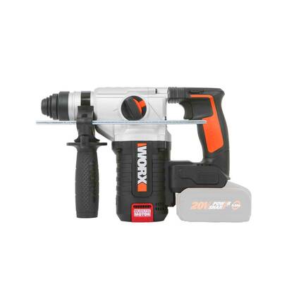 WORX WX380.9 20Volt 2.2J Profesyonel SDS-Plus Pnömatik Kırıcı/Delici (Akü Dahil Değildir) - 2