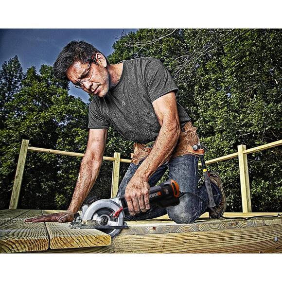 WORX WX437 800Watt 120mm Profesyonel Çok Amaçlı Lazerli Daire Testere - 5