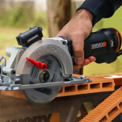 WORX WX437 800Watt 120mm Profesyonel Çok Amaçlı Lazerli Daire Testere - 8
