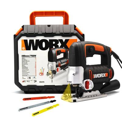 WORX WX479 750Watt Profesyonel Devir Ayarlı Dekupaj Testere - Worx