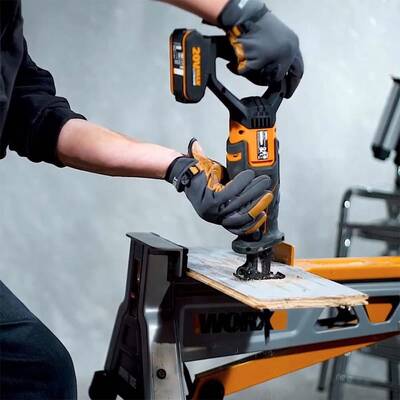 WORX WX500.9 20Volt Profesyonel Tilki Kuyruğu Testere (Akü Dahil Değildir) - 7