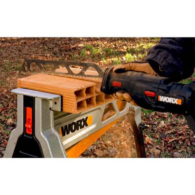 WORX WX516 20Volt 4.0Ah. Li-ion Kömürsüz Profesyonel Tilki Kuyruğu Testere - 7