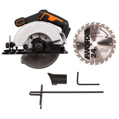 WORX WX526.9 20Volt 165mm Profesyonel Şarjlı Daire Testere (Akü Dahil Değildir) - Worx (1)