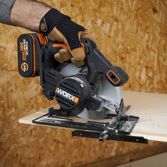 WORX WX526.9 20Volt 165mm Profesyonel Şarjlı Daire Testere (Akü Dahil Değildir) - 9