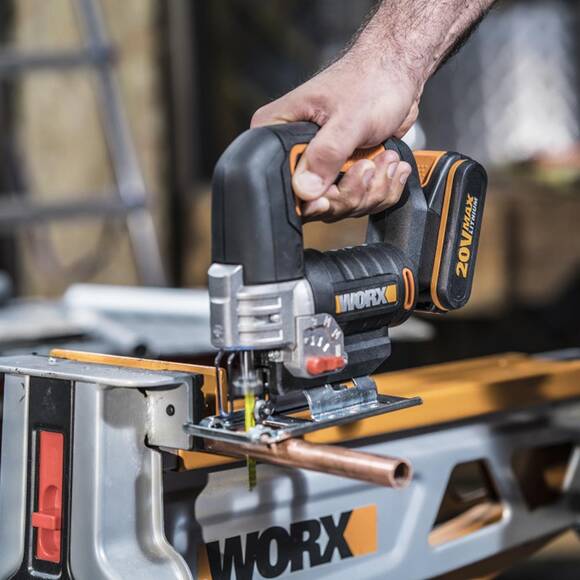 WORX WX543 20Volt 2.0Ah Li-ion Profesyonel Dekupaj Testere - 10