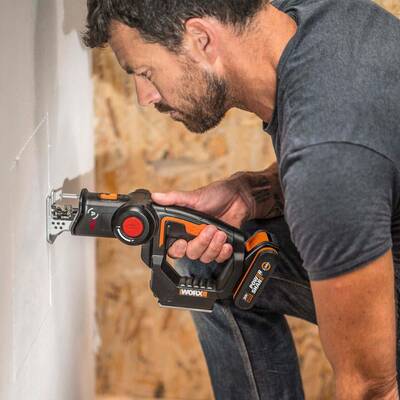 WORX WX550 20Volt 2.0Ah. Li-ion Profesyonel Dekupaj ve Tilki Kuyruğu Testere - 5