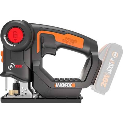 WORX WX550.9 20Volt Profesyonel Dekupaj ve Tilki Kuyruğu Testere (Akü Dahil Değildir) - Worx (1)