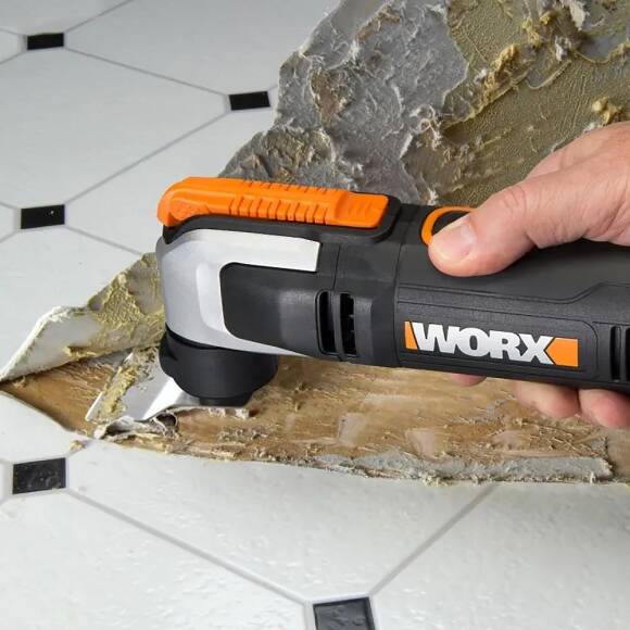 WORX WX686 250Watt Profesyonel Çok Amaçlı Devir Ayarlı Kesme Raspalama ve Zımpara + 19 Adet Aksesuar - 6