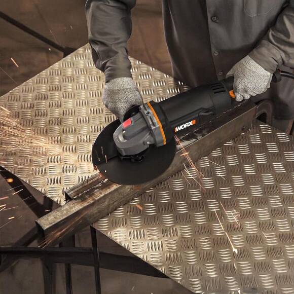 Worx WX709 2350Watt 230mm Profesyonel Dönebilir Tutma Kollu Büyük Taşlama - 9