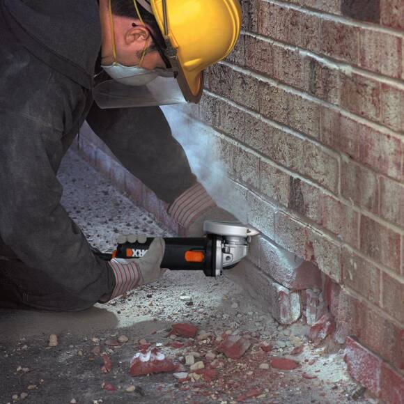 WORX WX717 750Watt 115mm Profesyonel Avuç Taşlama - 7