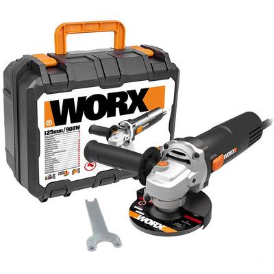 Worx - WORX WX718 900Watt 125mm Profesyonel Avuç Taşlama