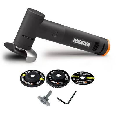 WORX WX741.9 MAKERX 20Volt Kömürsüz Profesyonel 50mm Avuç Taşlama + 3 Aksesuar (Akü Dahil Değildir) - Worx