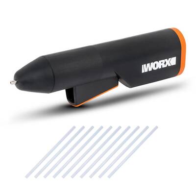 WORX WX746.9 MAKERX 20Volt Profesyonel Sıcak Mum Silikon Tabancası + 10 Silikon (Akü Dahil Değildir) - Worx