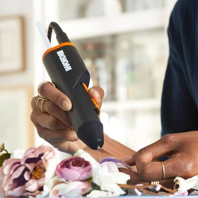 WORX WX746.9 MAKERX 20Volt Profesyonel Sıcak Mum Silikon Tabancası + 10 Silikon (Akü Dahil Değildir) - 4