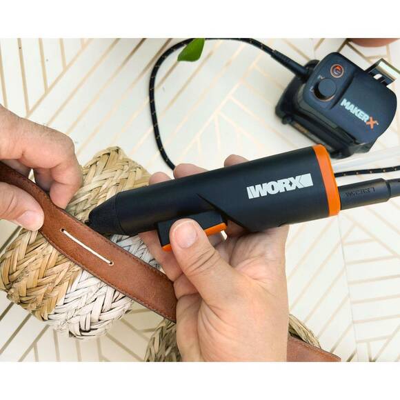 WORX WX746.9 MAKERX 20Volt Profesyonel Sıcak Mum Silikon Tabancası + 10 Silikon (Akü Dahil Değildir) - 5