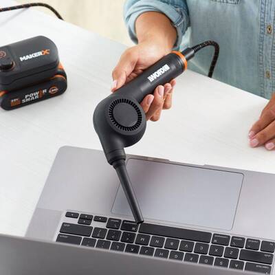 WORX WX747.9 MAKERX 20Volt Kömürsüz Profesyonel Mini Üfleyici (Akü Dahil Değildir) - 5