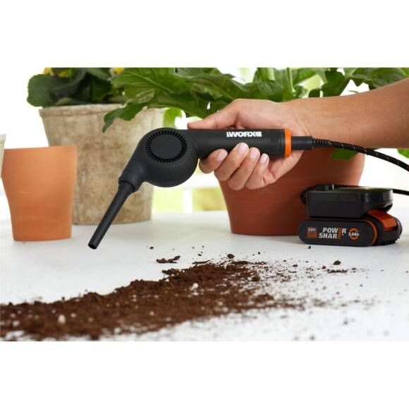 WORX WX747.9 MAKERX 20Volt Kömürsüz Profesyonel Mini Üfleyici (Akü Dahil Değildir) - 6