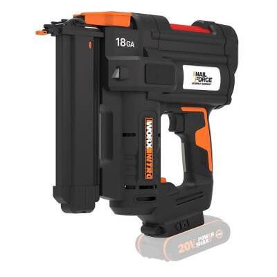 WORX WX844.9 20Volt 16-40mm Profesyonel Şarjlı Zımba Makinesi + 2700 Adet Yedek Zımba (Akü Dahil Değildir) - Worx (1)