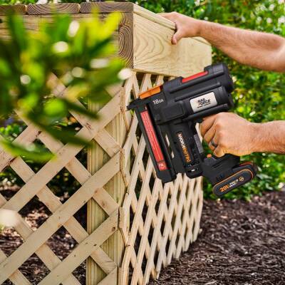 WORX WX844.9 20Volt 16-40mm Profesyonel Şarjlı Zımba Makinesi + 2700 Adet Yedek Zımba (Akü Dahil Değildir) - 10