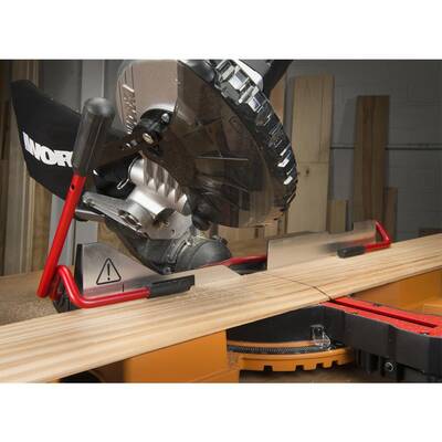 WORX WX845.9CB 20Volt/2.0Ah Li-ion Çift Akülü Şarjlı 216MM Profesyonel Kızaklı Gönye Kesme - Thumbnail