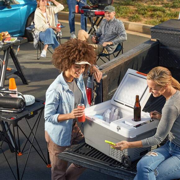 Worx WX876.9 12/24/220Volt 22Litre Kompresörlü Outdoor Oto Buzdolabı (Akü Dahil Değildir) - 7