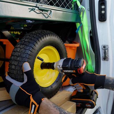 WORX WXKS5 WX354.9 + WX272.9 + WX380.9 + WX812.9 + WA3601 20V/2Ah Pro Kombo Set - 3