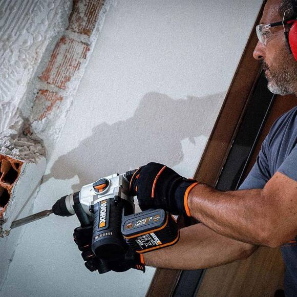 WORX WXKS5 WX354.9 + WX272.9 + WX380.9 + WX812.9 + WA3601 20V/2Ah Pro Kombo Set - 8