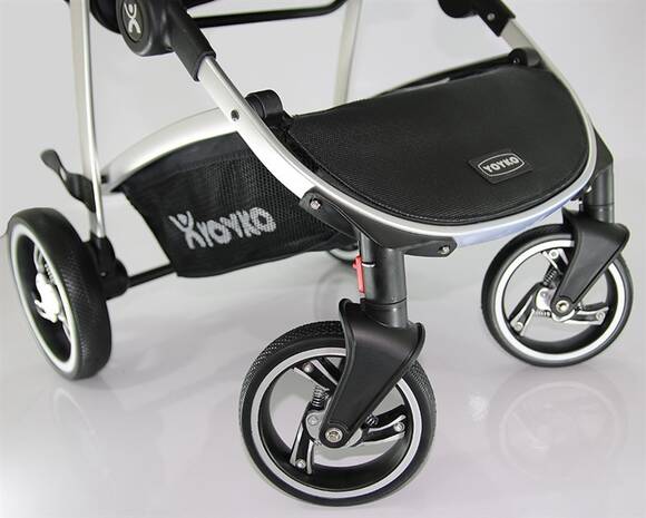 Yoyko City Seyahat Sistem Bebek Arabası 3 in 1 Gri Silver