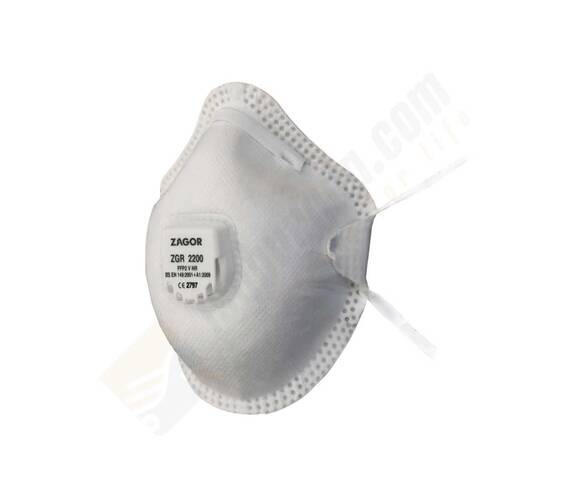 Zagor Solunum Maskesi FFP2 NRVL Serisi 6200 V